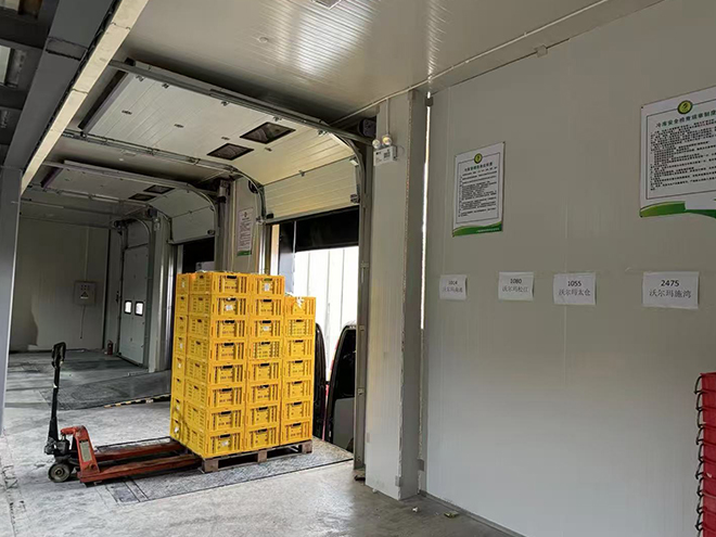 Applications de portes sectionnelles industrielles