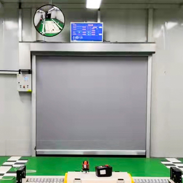 Porta ad avvolgimento rapido